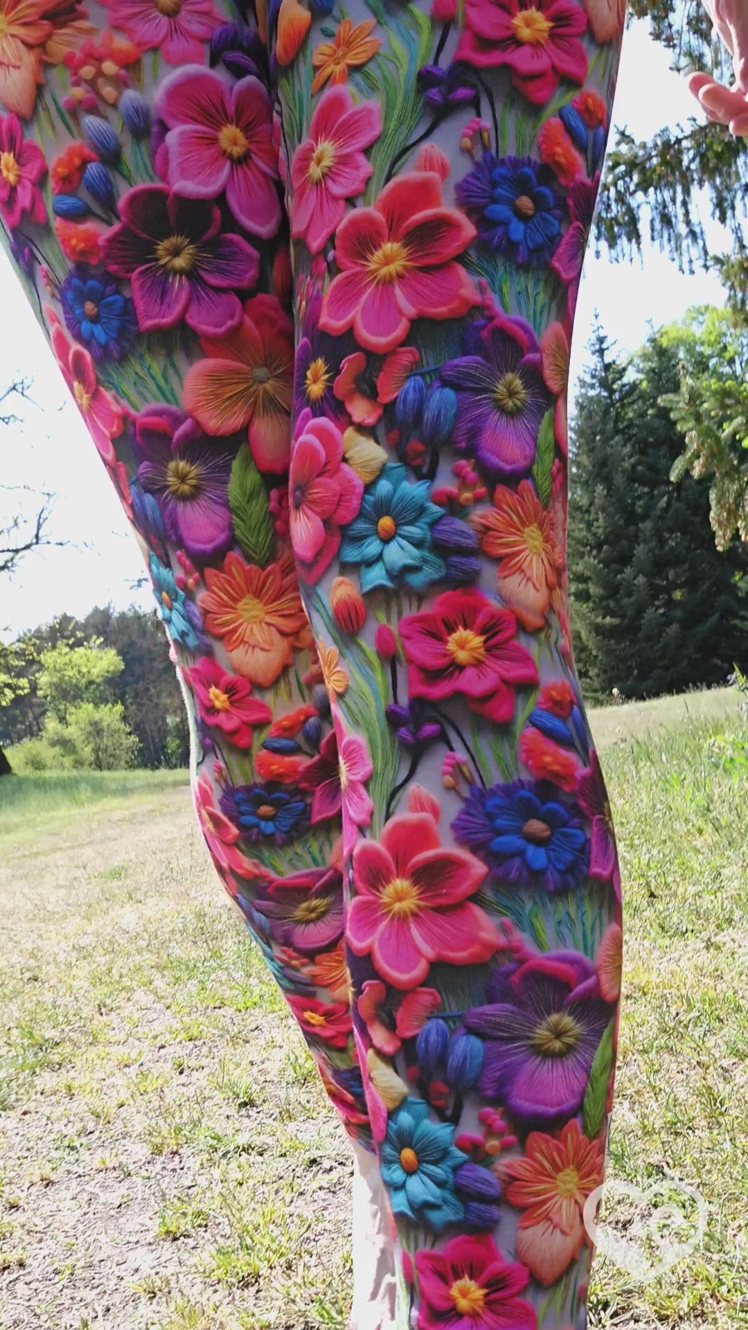 Cotton leggings Blossom Wonderland