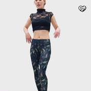 cool days Leggings Baumwolle black diamond
