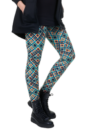 cool days Leggings Baumwolle Quadrate Exponate