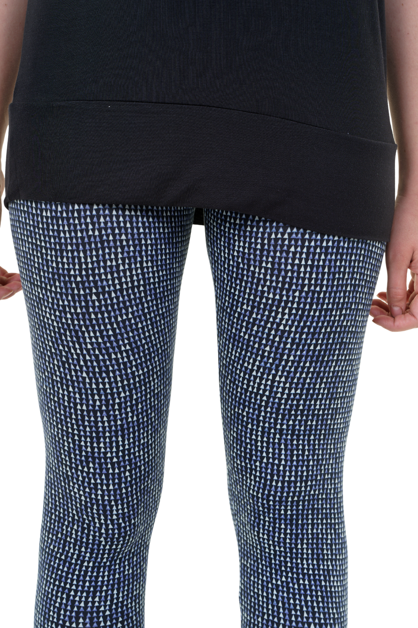 Leggins Baumwolle Quantum blau