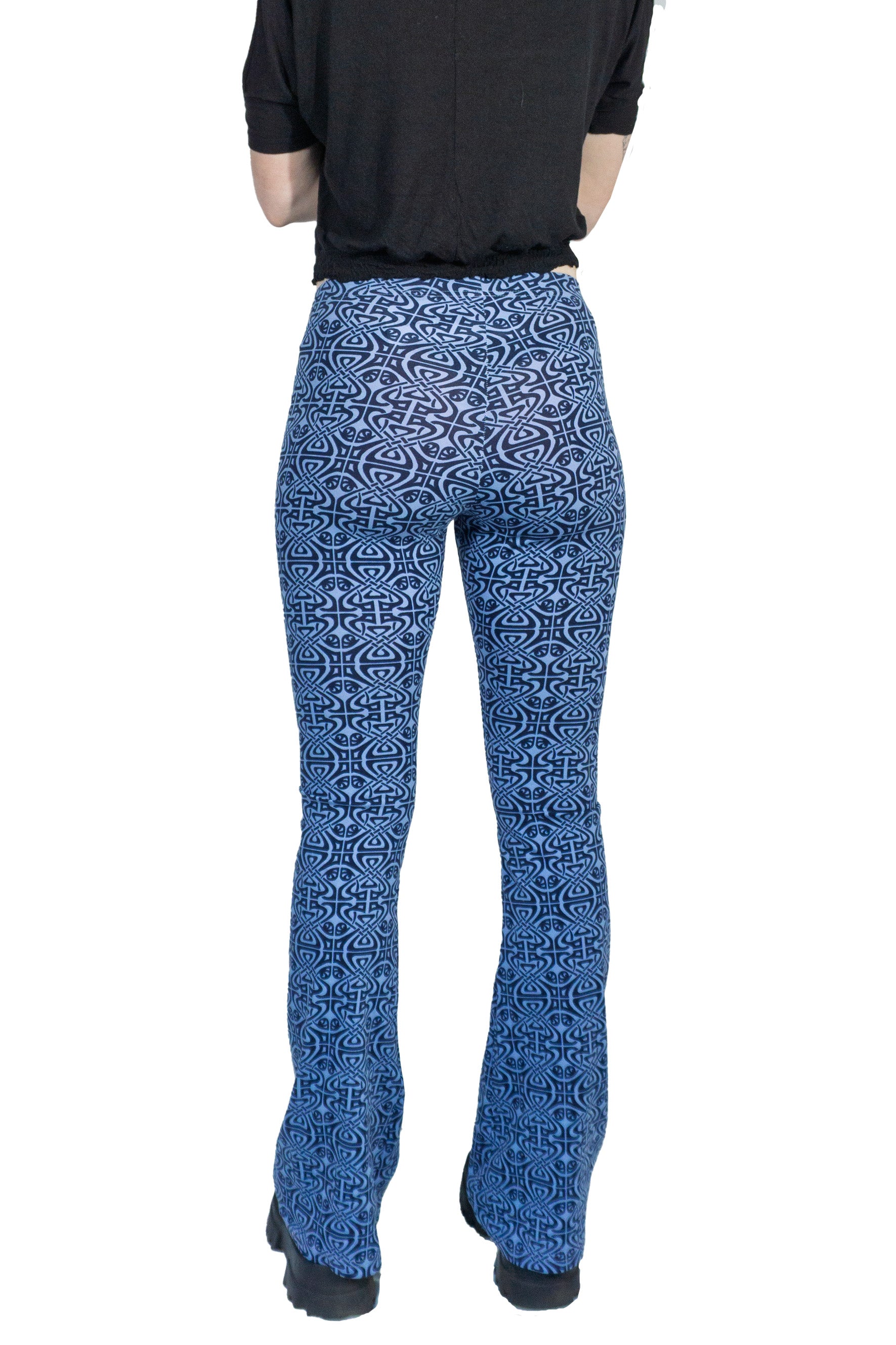 Leggings mit Schlag - art blueveau