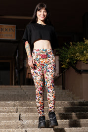 cool days Leggings Baumwolle Strickblume