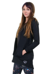 Sweat-shirt noir Curlix