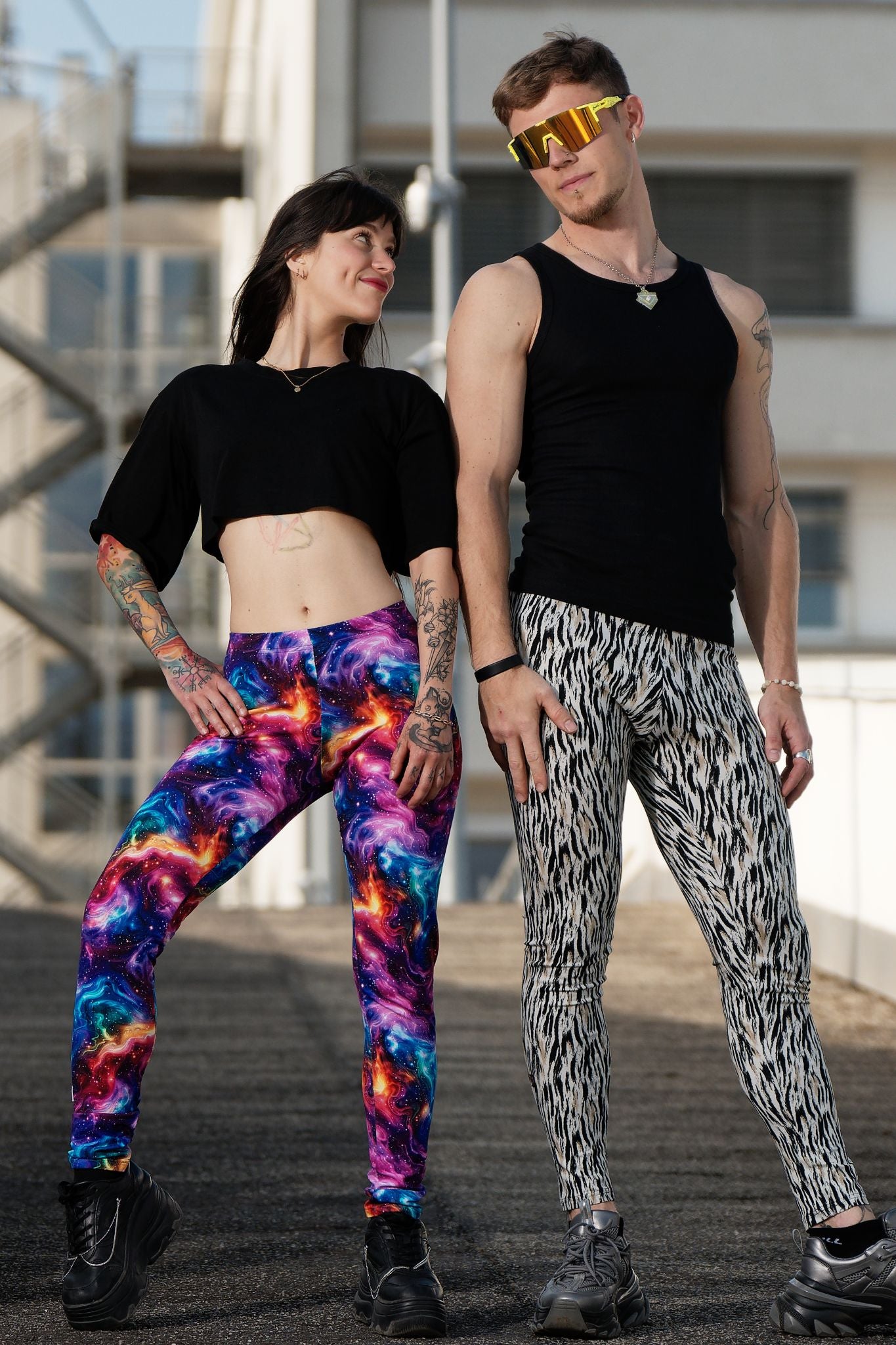 cool days Leggings Baumwolle universe