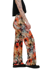 Lillie Marleen – Eleganti pantaloni ampi in tessuto leggero come un petalo | Pantaloni estivi - XS
