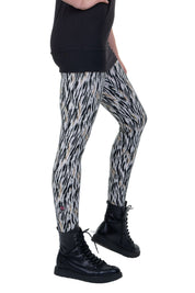 Leggings cotton Harlequin Red Flower Dreams
