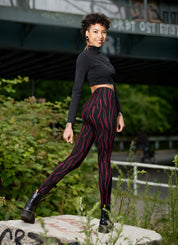 Winter Leggings Zebra pink