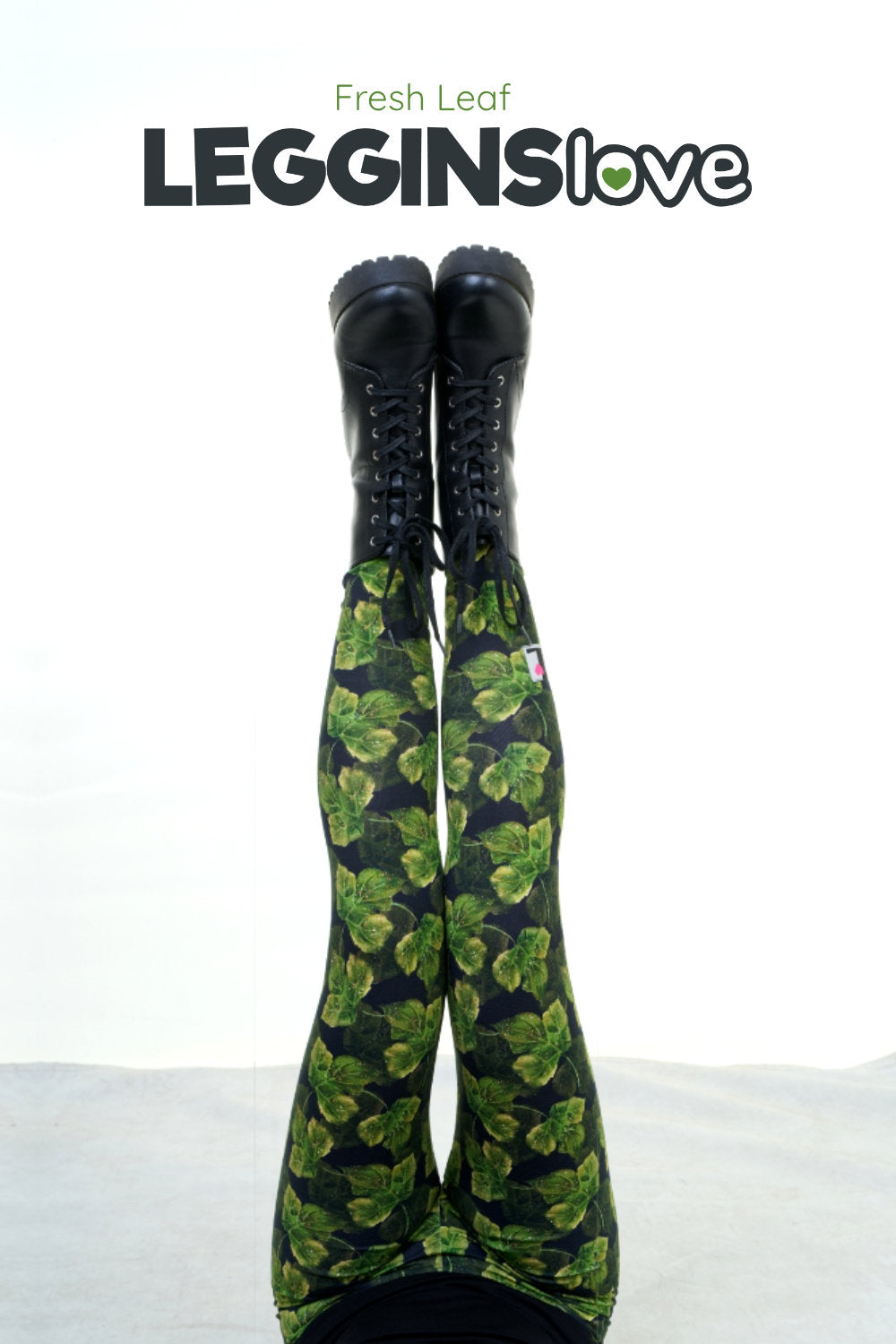 Leggins Baumwolle Fresh Leaf