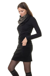 Mini Rock Fleece schwarz