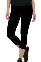 Capri summer leggings black